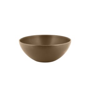 Bol rond marron porcelaine vitrifiée Ø 20,2 cm Genesis Rak