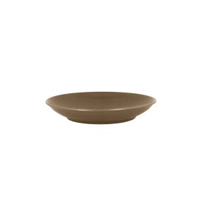 Assiette coupe creuse rond marron porcelaine vitrifiée Ø 27,8 cm Genesis Rak