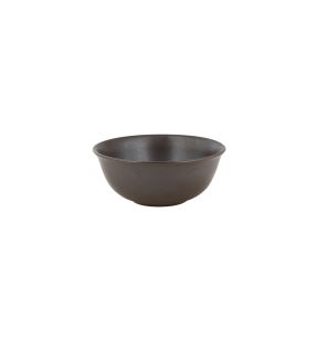 Bol brun porcelaine vitrifiée 58 cl Ø 16 cm Genesis Rak