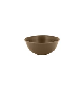 Bol à riz rond marron porcelaine vitrifiée Ø 16 cm Genesis Rak