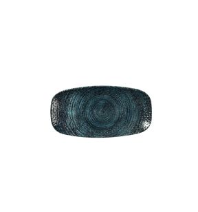 Vlakke snijplaat rechthoekig blauw verglaasd x12.1 Chroma Churchill