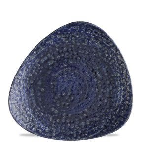 Assiette coupe plate triangulaire Twilight porcelaine vitrifiée 26,5 cm Chroma Churchill