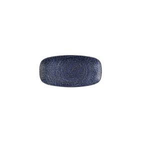 Assiette coupe plate rectangulaire Twilight porcelaine vitrifiée 15,3x29,8 cm Chroma Churchill