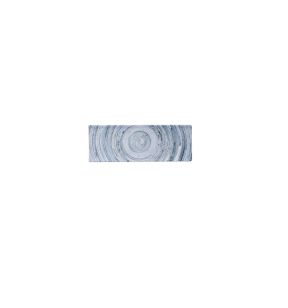 Plat rectangulaire bleu porcelaine vitrifiée 8,8 cm Elements Churchill