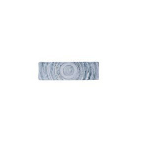Plat rectangulaire bleu porcelaine vitrifiée 8,8 cm Elements Churchill
