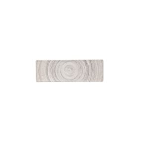 Plat rectangulaire beige porcelaine vitrifiée 10,5 cm Elements Churchill