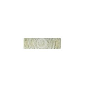 Plat rectangulaire vert porcelaine vitrifiée 8,8 cm Elements Churchill