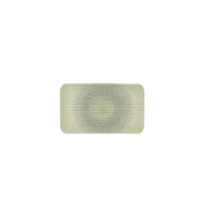 Vlakke plaat organic groen verglaasd x16 Harvest Grain Dudson