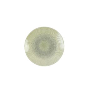 Vlakke plaat organic groen verglaasd Ø 27 Harvest Grain Dudson