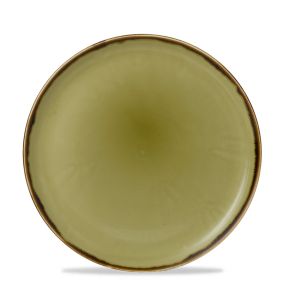 Pizzabord rond groen verglaasd Ø 32.4 Harvest Dudson