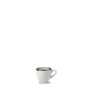 Tasse à café blanc porcelaine vitrifiée 10 cl Ø 6,5 cm Harvest Dudson
