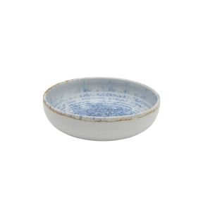 Coupelle rond bleu grès émaillé Ø 16 cm Ice Accolade