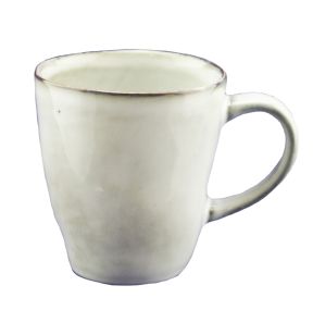 Tasse à thé gris grès émaillé 18 cl Ø 7,5 cm Sky Pro.mundi