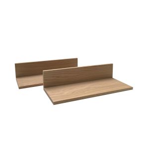Insert pour caisse GN2/3 avec 3 compartiments chêne 24x10,5 cm Valo Aps