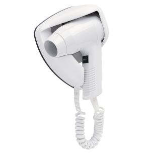 Sèche-cheveux mural blanc 1200 W Jvd