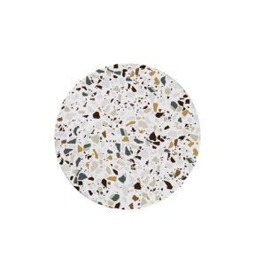 Assiette coupe plate rond multicolore porcelaine Ø 30,8 cm Kerrazzo Rak