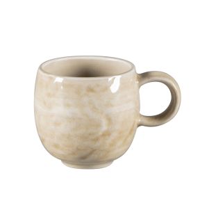 Tasse à espresso vanilla porcelaine 10 cl Ø 6 cm Krush Rak