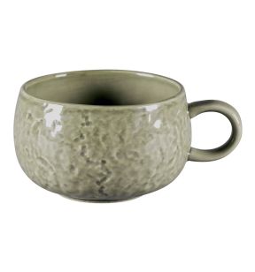 Koffiekopje rond steel porselein 25 cl Ø 9 Krush Rak
