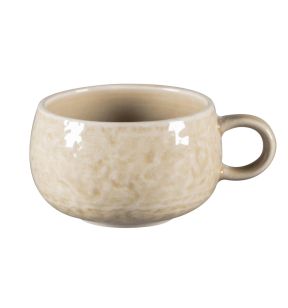 Tasse à café rond vanilla porcelaine 25 cl Ø 9 cm Krush Rak