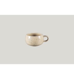 Tasse à café rond vanilla porcelaine 25 cl Ø 9 cm Krush Rak