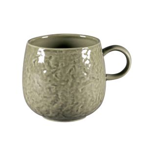 Mok rond steel porselein 33 cl Ø 9 Krush Rak