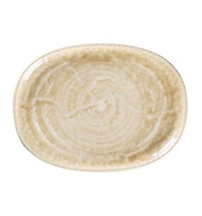 Schotelmes ovaal vanilla porselein 25 Krush Rak