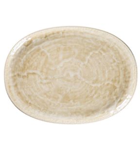 Schotelmes ovaal vanilla porselein 32 Krush Rak