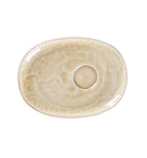Espressoschoteltje ovaal vanilla porselein 15 Krush Rak