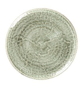 Assiette plate coupe rond Sage porcelaine Ø 20,9 cm Krush Rak
