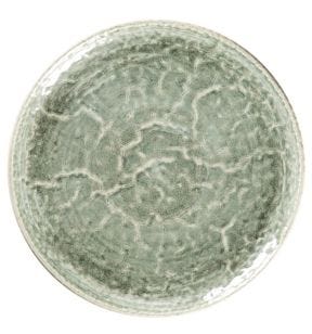Assiette plate coupe rond Sage porcelaine Ø 27,9 cm Krush Rak