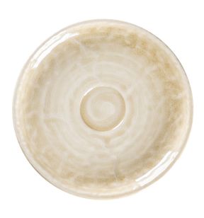 Espressoschoteltje rond vanilla porselein Ø 13 Krush Rak