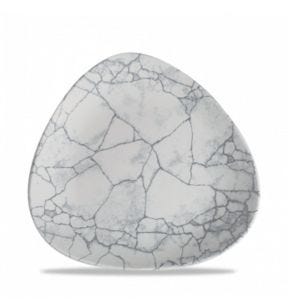 Vlakke snijplaat driehoekig pearl grey verglaasd Ø 19.2 Kintsugi Churchill