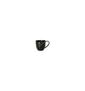 Tasse à expresso noir porcelaine 10 cl Ø 6,5 cm Kintzoo Rak