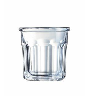 Bocal droit transparent verre trempé Ø 6,2 cm Eskale Arcoroc