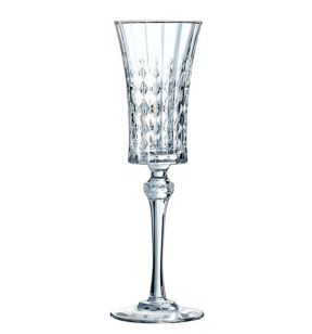 Flûte verre cristallin 15 cl Lady Diamond Cristal D'arques