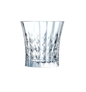 Lage beker kristallijnglas 27 cl Lady Diamond Cristal D'arques
