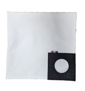 Liteau à enfiler blanc coton Demilys Sonolys