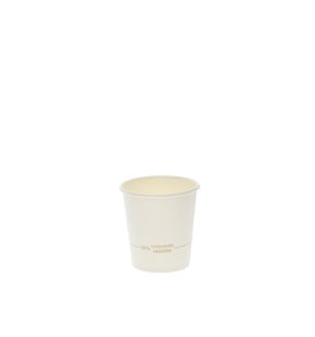 Gobelet blanc papier Ø 6,2 cm 10 cl City Earth Essentials (50 pièces)