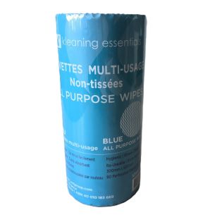 Lavette non tissée bleu viscose 50x30 cm Kleaning Essentials