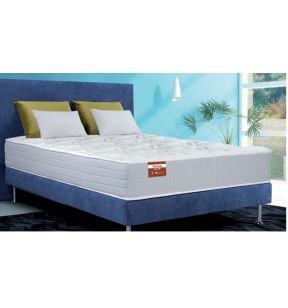 Option zip de jumelage pour matelat à plat argent en acier Verona Dunlopillo