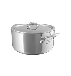 Cocotte avec couvercle inox Ø 24 cm 14 cm 5,8 L M'urban 4 Mauviel