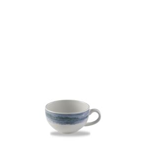 Tasse à cappuccino bleu porcelaine vitrifiée 22,7 cl Ø 9,5 cm Finca Dudson