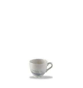Tasse à café bleu porcelaine vitrifiée 10 cl Ø 6,5 cm Finca Dudson