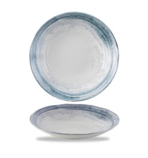 Diep bord organic blauw verglaasd Ø 28 Finca Dudson