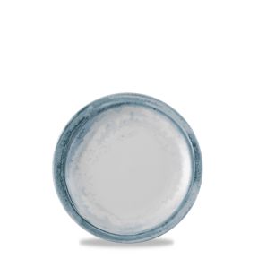 Plat bord rond blauw verglaasd Ø 28 Finca Dudson