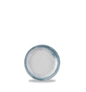 Plat bord rond blauw verglaasd Ø 15.2 Finca Dudson