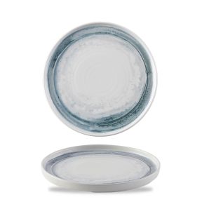 Plat bord rond blauw verglaasd Ø 26 Finca Dudson