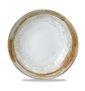 Assiette plate organique beige porcelaine vitrifiée Ø 29 cm Finca Dudson