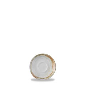 Schoteltje voor koffiekopje rond beige verglaasd Ø 11.8 Finca Dudson