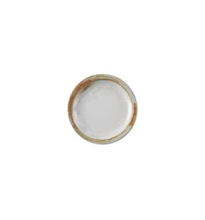 Plat bord rond beige verglaasd Ø 20.3 Finca Dudson